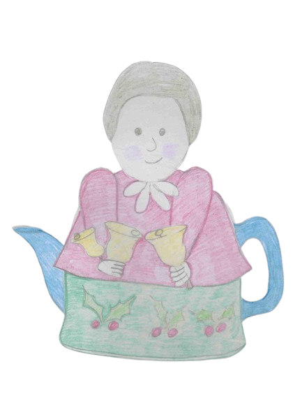 Handbell Ringer Tea Cosy