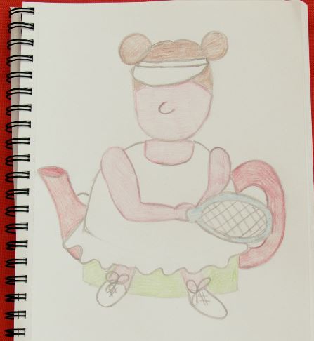 Tennis Player Tea Cosy