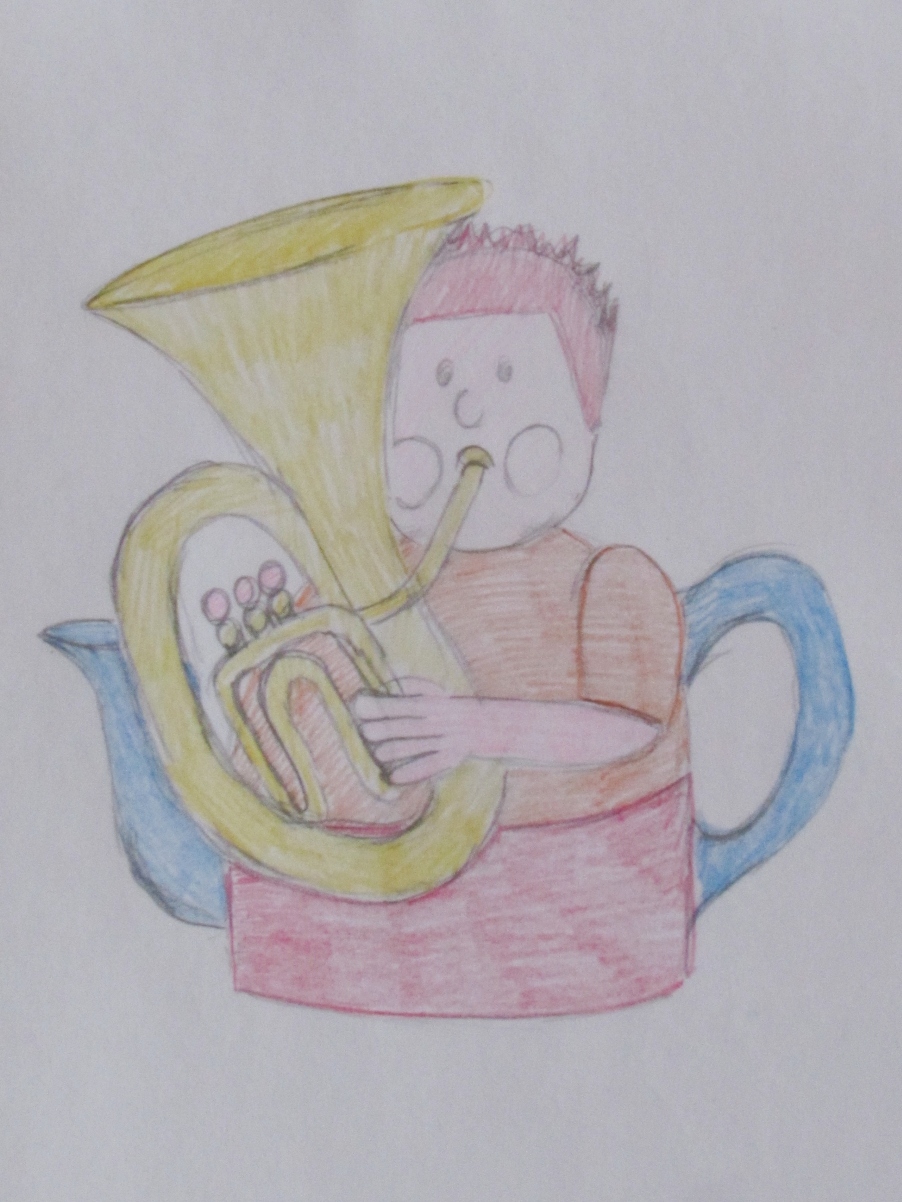 Tuba Player Tea Cosy