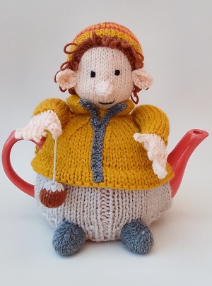 Conker Player tea cosy