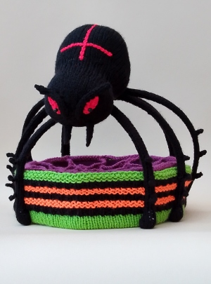 Halloween Spider Sweet Box Cover tea cosy