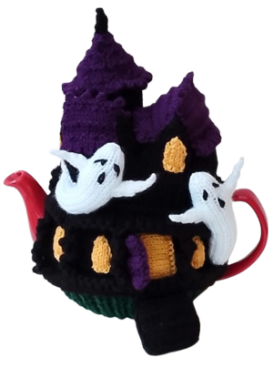 Haunted House tea cosy