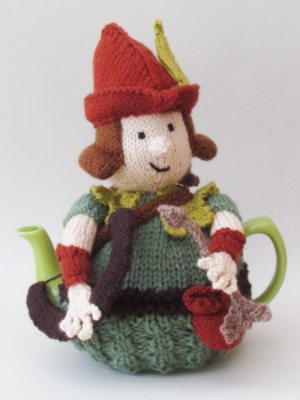 Crinoline Lady tea cosy knitting pattern