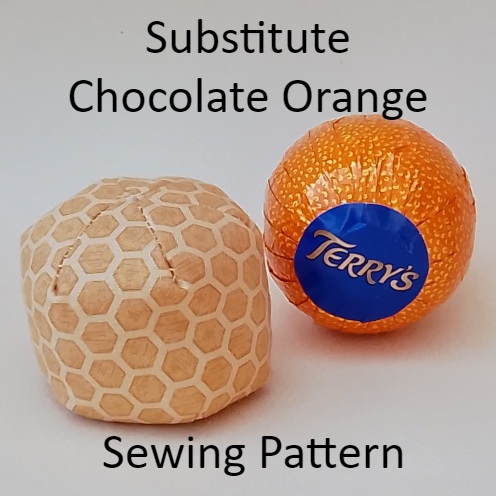 Substitute chocolate orange Sewing Pattern